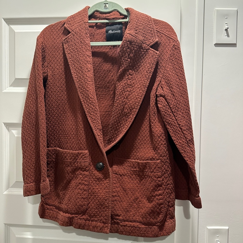 Madewell Quilted Blazer